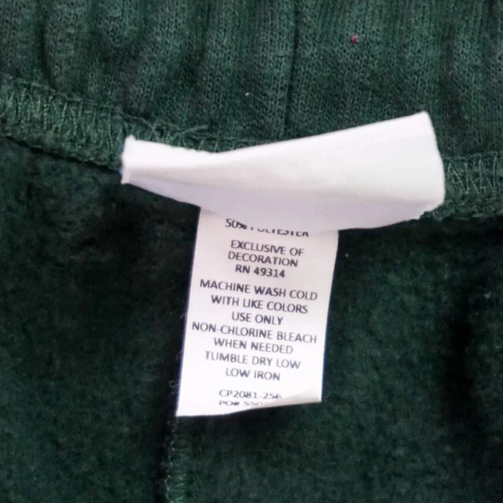 Men's Michigan State Spartans Champion Champion Eco Fleece Sweatpants XXL Green - Picture 6 of 8
